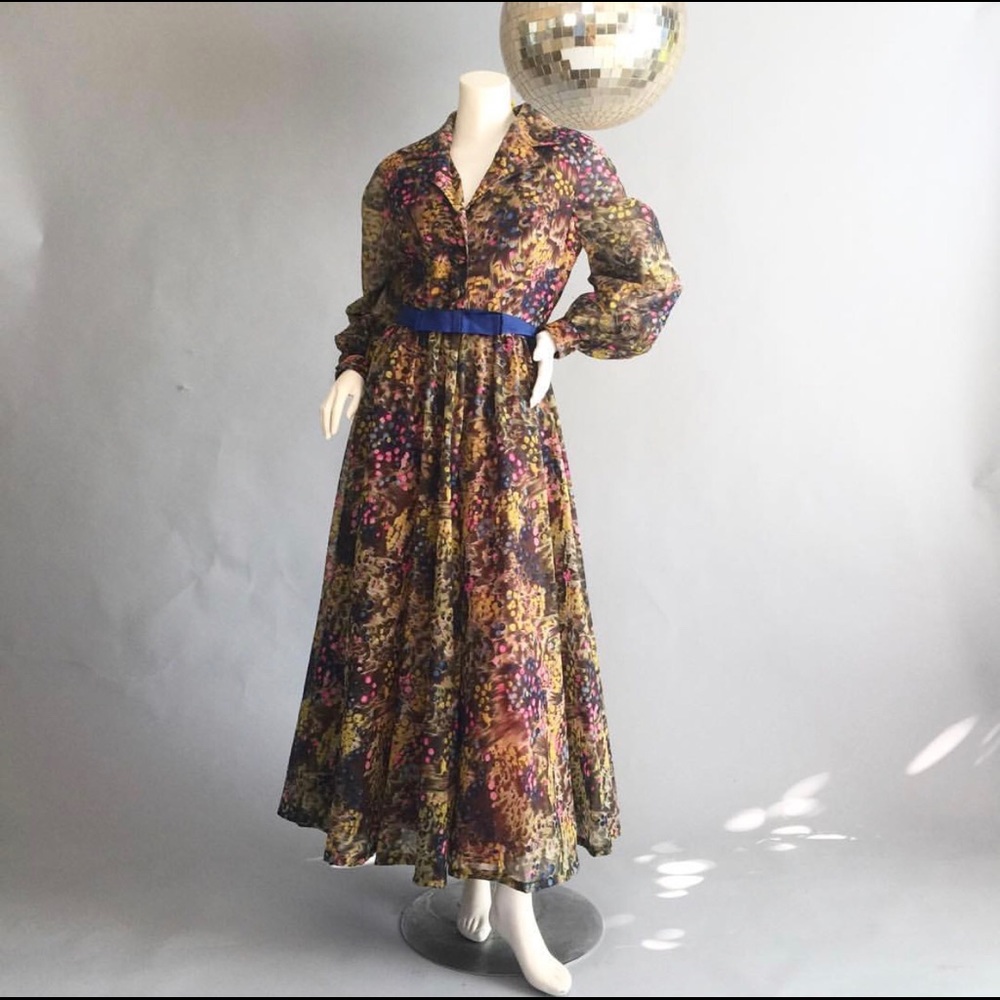 Futura Couture NY Vintage long sleeve dress